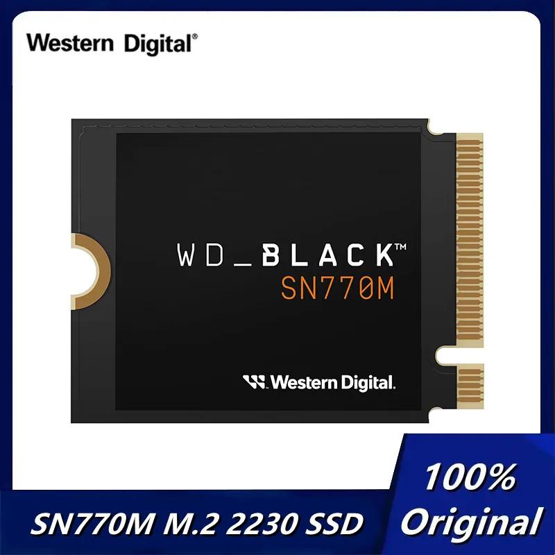 ޴  ġ WD BLACK SN770M, 2TB, 1TB, 500GB, M.2 2230 NVMe SSD, PCIe Gen4,  ũ TLC 3D NAND, ִ 5,150 MB/s